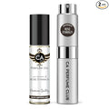 CA Perfume Duo Impression of Rose D'amalfi For Women And Men Perfume Layering Set Long Lasting Travel Size EDP + Body Oil Roll-On Bottle 0.27 Fl Oz+0.33 Fl Oz