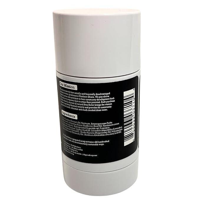 True Shea Heel Balm, Foot Balm For Cracked Heel and Dry Feet, Moisturizer Made From Unrefined Shea Butter, Essential Oils and Vitamin E, 2.5 oz (Lavender)