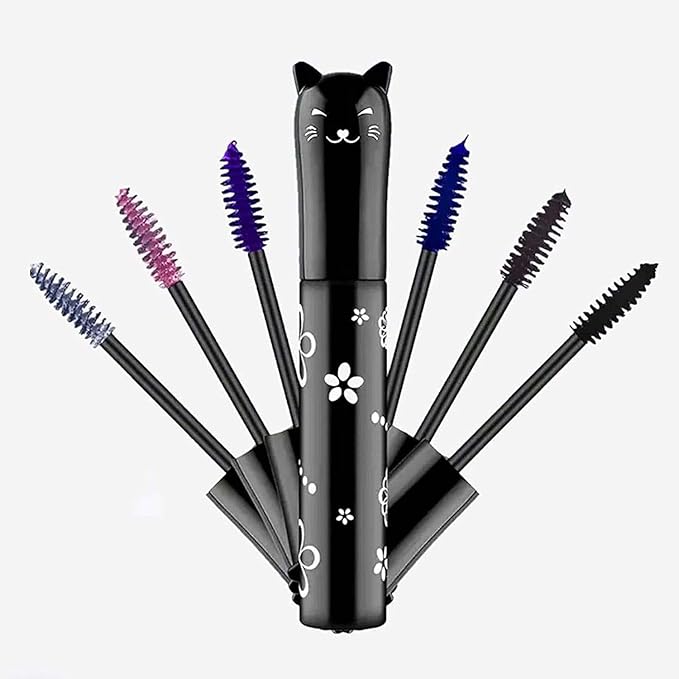 Purple Mascara For Eyelashes Waterproof Volume Length Voluminous Natural Hypoallergenic Colored Volumizing Lengthening Curling Defining Halloween Party Stage Use