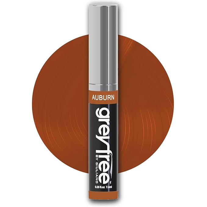 Root Touch-Up Hair Mascara Temporary Gray Roots Concealer (AUBURN)