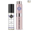 CA Perfume Duo Impression of Gris Montaig For Women Perfume Layering Set Long Lasting Travel Size EDP + Body Oil Roll-On Bottle 0.27 Fl Oz+0.33 Fl Oz