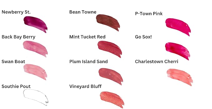 Plum Island Sand Lip Gloss (.25oz) Vegan, Gluten-Free, Cruelty-Free Formula With Aloe, Vitamins C & E, Spearmint Extract and a Sheer Shine Finish for Soft, Fuller-Looking, Hydrated Lips