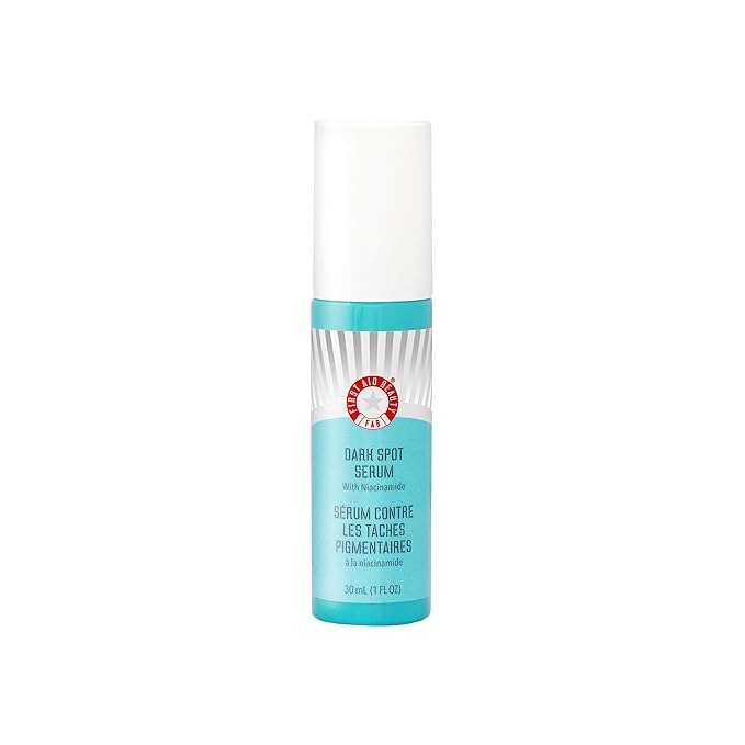 First Aid Beauty - Dark Spot Serum with Niacinamide, Helps Reduce Look of Dark Spots, Sun Spots, Hyperpigmentation, Discoloration & Post-acne marks, Non-Comedogenic, Safe for Sensitive Skin, 1 oz