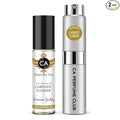 CA Perfume Duo Impression of Carnatic Flower For Women And Men Perfume Layering Set Long Lasting Travel Size EDP + Body Oil Roll-On Bottle 0.27 Fl Oz+0.33 Fl Oz