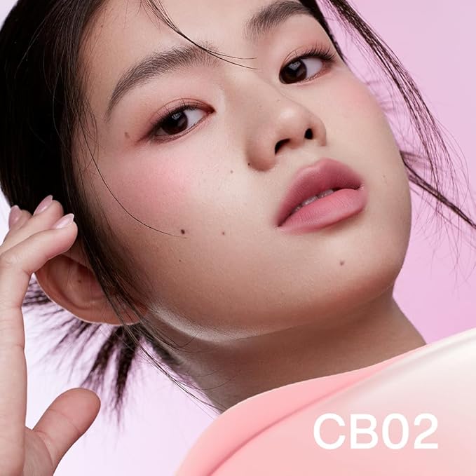 INTO YOU Cream Blush Air Cushion for Cheeks Eyes, Moisturizing, Lightweight, Dewy Finish Face Makeup, Long Wearing, Buildable, Blendable, Pigmented Liquid Blush, for All Skin Tones, Pink Mambo