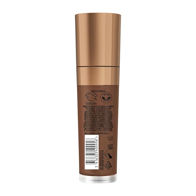 Rimmel Multi-Tasker Better Than Filters, 008 Rich, Face Primer, Glow Booster and Highlighter, Vegan Formula, Anti-Ageing Benefits, Light-Reflecting Pigments, Giant Soft-Touch Wand, 1oz