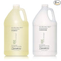 GIOVANNI Tea Tree Triple Threat Invigorating Shampoo & Conditioner Set - Cooling Peppermint, Eucalyptus, Rosemary, Helps Dry Flaking Scalp, Paraben Free, Moisturizes & Detangles - 1 gal (2 Pack)