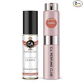 CA Perfume Duo Impression of Olimpia For Women Perfume Layering Set Long Lasting Travel Size EDP + Body Oil Roll-On Bottle 0.27 Fl Oz+0.33 Fl Oz
