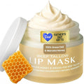 Body Restore Beef Tallow Lip Mask – Fathers Day Gift for Dad from Daughter Son Wife, Hydrating Overnight Lip Treatment with Manuka Honey, Self Care Gifts for Men, Vanilla