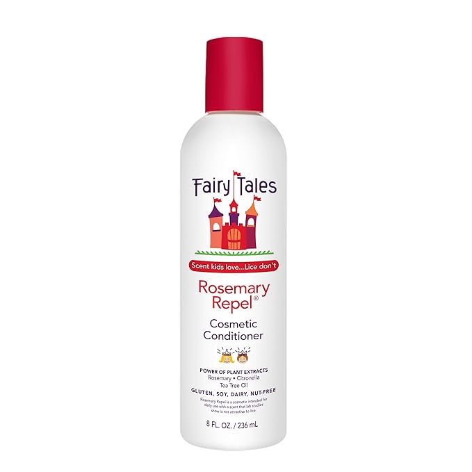 Fairy Tales Rosemary Repel Daily Kids Conditioner– Kids Like the Smell, Lice Do Not, 8 fl oz. (Pack of 1)