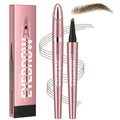 Microblading Eyebrow Pen, 2026 Upgraded 4-Tip 3D Waterproof Eyebrow Pencil, Premium Eye Brow Pen Natural Magic Eyebrow Makeup Fine Stroke Contouring Pencil Long-Lasting Stay on All Day (Light Brown)