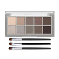 KYDA 10 Colors Smokey Grey Eyeshadow Palette, Neutral Grey Smokey Eyes Palette, Taupe Brown Eye Shadow Makeup, Ultra-Blendable Pigment, Long Lasting Matte Eyeshadow for Women