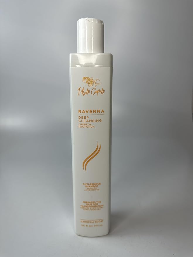 I Belli Capelli Ravenna Hair Treatment Kit- 1kg/35.2 oz B-tox Hair Mask + 300ml/10.1 fl.oz Anti-Residue Shampoo- Repair & Clarifying Shampoo for Longer Effect