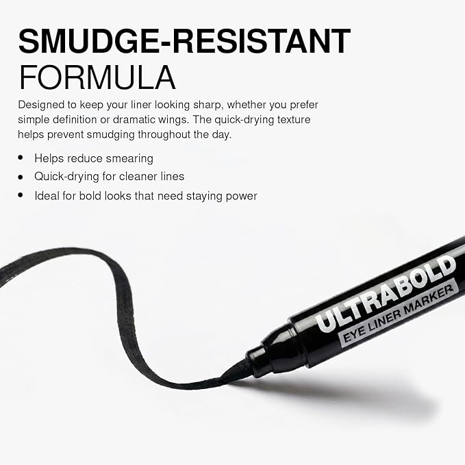 Palladio Ultra Bold Eyeliner Marker Carbon Black