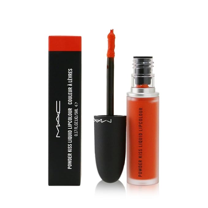 Powder Kiss Liquid Lipcolor - 997 Over The Taupe by MAC for Women - 0.17 oz Lipstick