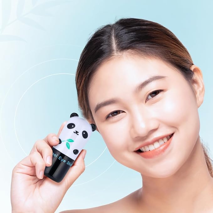 TONYMOLY Panda’s Dream So Cool Eye Stick – Cooling Hydrating Eye Cream for Puffiness & Tired Eyes with Bamboo & Glacial Water, K-Beauty Skincare