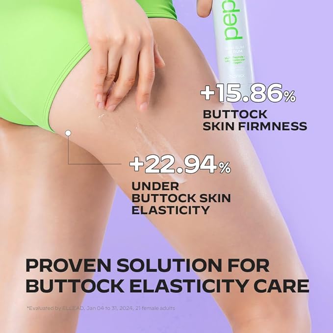 Multi Peptide Butt Firming Serum - Body Tightening Cream with Collagen, Firming Body Lotion, Peptide Serum for Body, Massage Lotion for Buttocks Lifting, Korean Skin Care 5.0 fl. Oz.