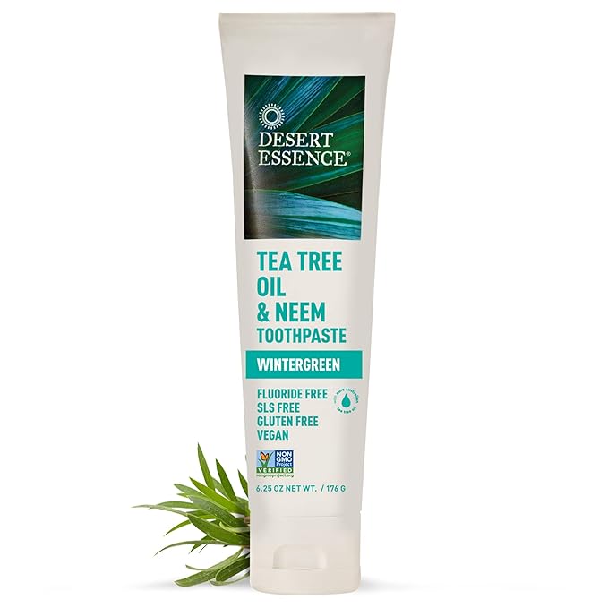 Tea Tree Oil & Neem Wintergreen Toothpaste (6pk)