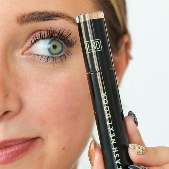 Lash Next Door Blackout Water Resistant Mascara by Brooklyn & Bailey – Volume and Length, Smudge Proof, No Clump Eye Makeup for Women (2-Pack, 0.39 oz Each)