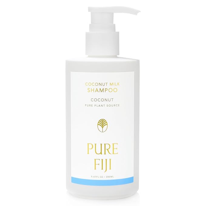 PURE FIJI Coconut Milk Shampoo, Coconut (9.47 Fl. Oz /280ml)