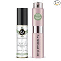 CA Perfume Duo Impression of Aqua Di Giorgi Pour Femme For Women Perfume Layering Set Long Lasting Travel Size EDP + Body Oil Roll-On Bottle 0.27 Fl Oz+0.33 Fl Oz