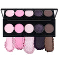 CAKAILA Pink Black Brown 5Colors Eye Shadow Palette Makeup with Mirror,Neutral Vegan Eyeshadow Palette for Older Women Waterproof Long Lasting Naturing-Looking sombras para ojos,Cruelty Free