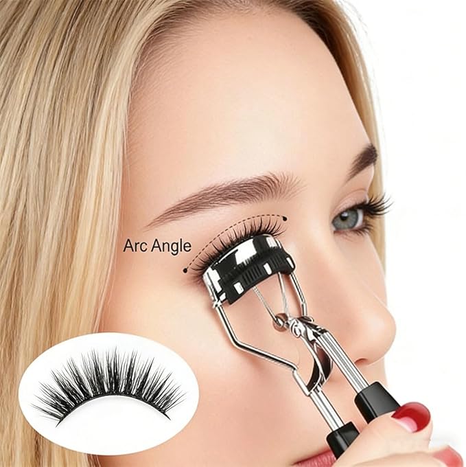 100 Pcs Eyelash Curler Refill Pads, Fit for Tweezerman Eyelash Curler Refills, Gentle & Safe on Lashes,Black.