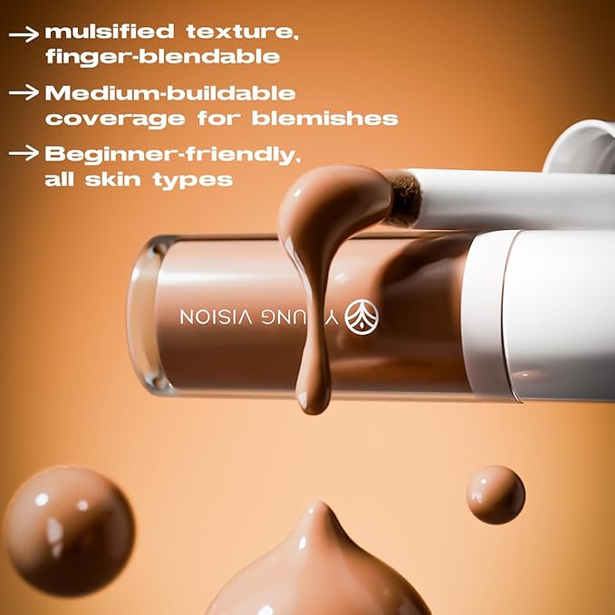 YOUNG VISION Liquid Bronzer Contour, Long Lasting Korean Liquid Bronzer, Non-sticky Waterproof Face and Cheek Bronzed Glow, Moisturizing Pigmented Water Contour for Face, Cheeks, Mature Skin