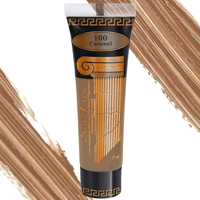 SofTap PMU Eyebrow Microblading Shading Pigment for Permanent Makeup Tattoo (Caramel)