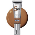 LAMEL Smartskin Serum Tinted Foundation - Hydrating & Nourishing - Hypoallergenic & Skin-Caring - Color Correcting - Anti-Aging Formula with Hyaluronic Acid, 410-1,18 fl.oz