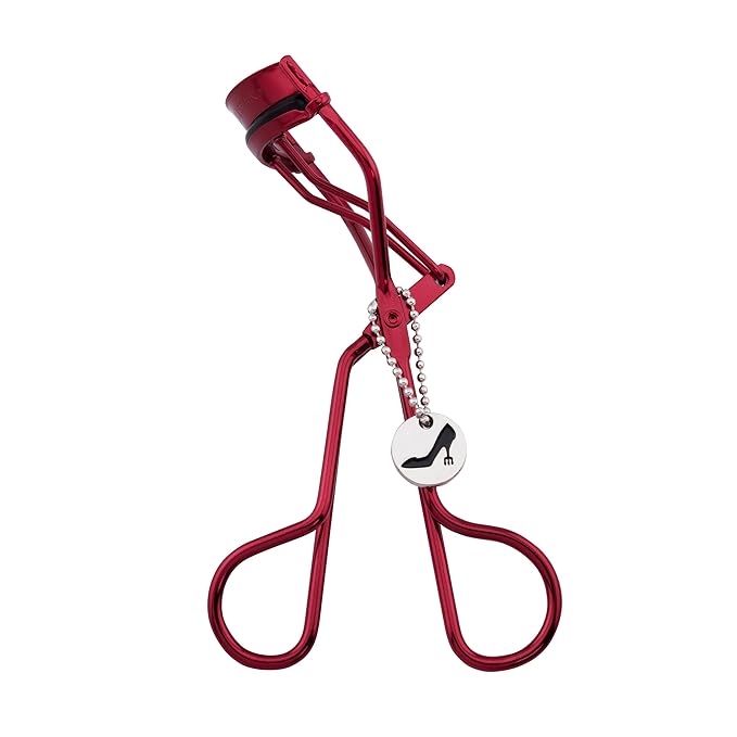 Tweezerman Devil Wears Prada 2 Eyelash Curler with Refill Pads - Makeup Eyelash Tool for All Eye Shapes