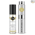 CA Perfume Duo Impression of Rose Of No Man's Landlord For Women And Men Perfume Layering Set Long Lasting Travel Size EDP + Body Oil Roll-On Bottle 0.27 Fl Oz+0.33 Fl Oz