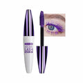 White Volume Lash Mascara, 5D Silk Lash Colored Mascara Waterproof Long Lasting Eyelash Smudge-Proof Volume Lengthening, Defining, Curling, Color Lash Party Stage Use, #05