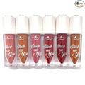 Italia Deluxe STUCK ON YOU PH LIP COLOR 6 Piece Set Lasts All Day, 0.1058 Ounce