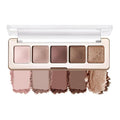 Mivota Cool Tone Nude Eyeshadow Palette 5 Colors Matte and Shimmer Pink Taupe Brown Eyeshadow High Pigment Long Lasting Blendable Neutral Cool Brown Eye Makeup for Daily Use, 3#