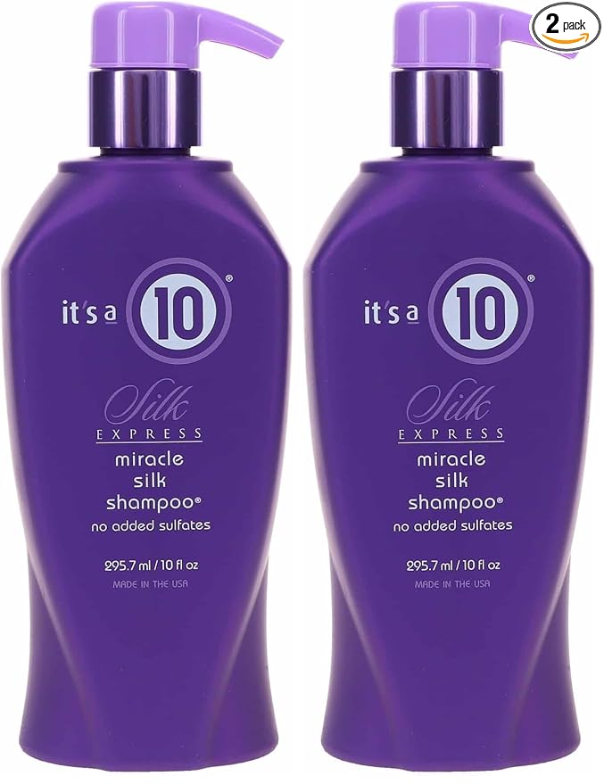 It's a 10 Haircare Silk Express Miracle Silk Shampoo, 10 fl. oz. (Pack of 2)