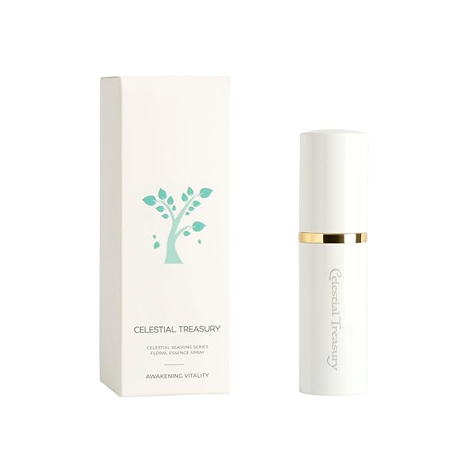 Blessed Floral Essence Spray - Distilled Liquid from Five Elements Vitality Aqua with Sacred Plant Concoction - 30ml (Awakening Vitality)