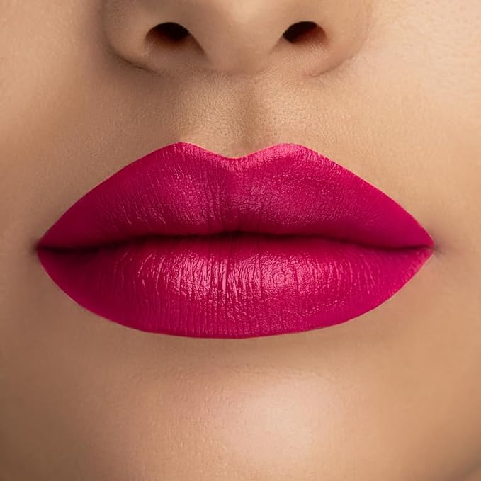 Radiant Professional Matte Lipstick for Women – Long Lasting Lipstick with Vitamin E, Hyaluronic Acid & UV Protection (UVA/UVB) – Advanced Care & Ultra Moisturizing Lip Stick – 217 Fuchsia