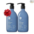 Luseta Salicylic Acid Shampoo and Conditioner Set for Men and Women, Scalp-Balancing, Reducing Build-up, Flake Control Shampoo for Men, Clarifying Shampoo for Refreshing, pH-Balanced, 2 x 16.9 Fl Oz