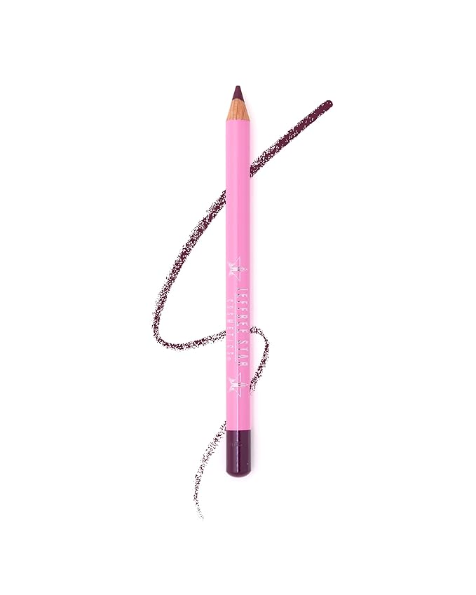 Jeffree Star Cosmetics Velour Lip Liner, Creamy Formula, Satin Finish, Long-Lasting, Peptide Complex, Mineral Oil-Free, Vegan & Cruelty-Free (Blood Lust)