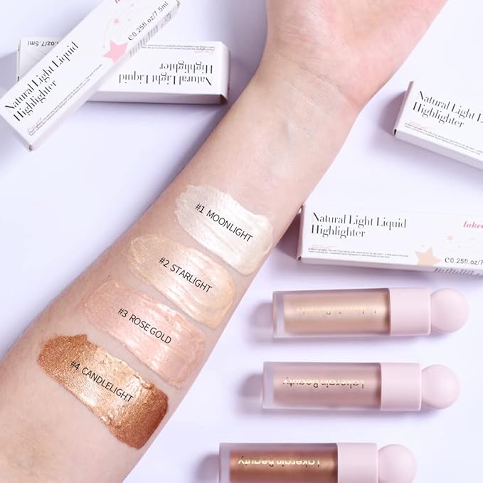 Moonlight Multi-Use Glotion Stick - Waterproof Luminous Lotion, Silky Smooth Glitter Highlighter for Face & Body