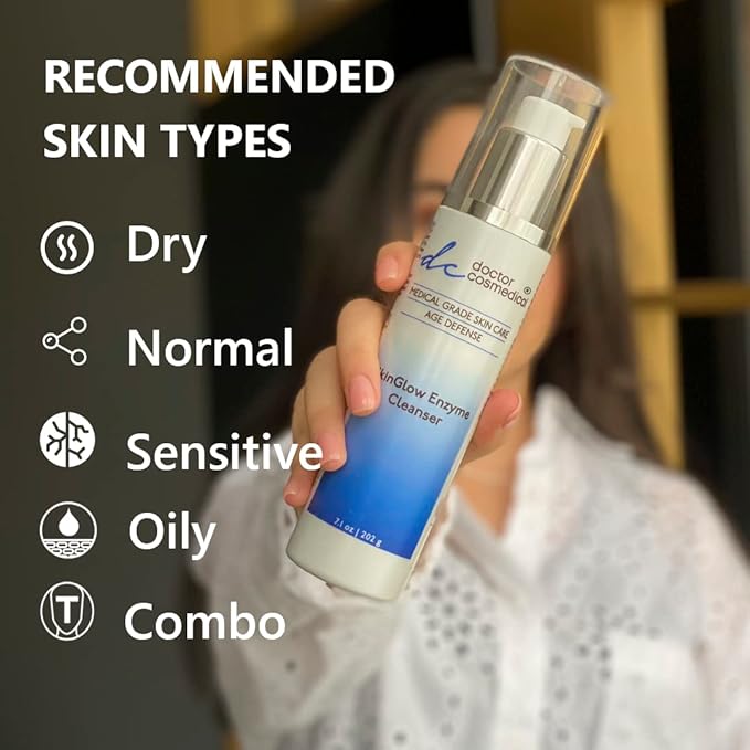 Papaya Enzyme Cleanser Gentle Skin Facewash Gentle Antioxidant Daily Face Exfoliator Enzyme Cleanser Non-Irritating & Hypoallergenic Paraben Free Deep Cleanser Eco-Friendly 7.1 Oz