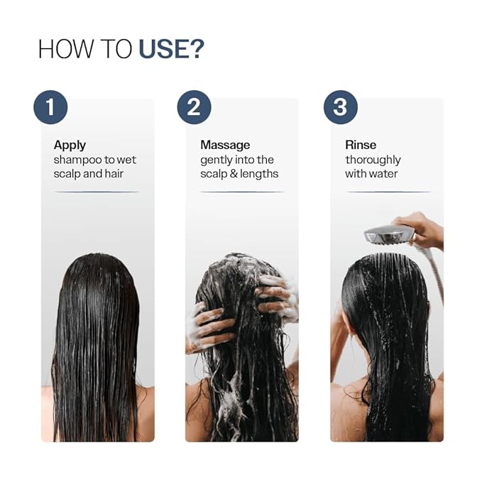 Bare Anatomy Anti-Hair Fall Shampoo | Provides 5x Hair Fall Control | pH 4.6 | Adenosine & Peptides | Strengthens Weak Roots & Reduces Breakage | Sulphate & Paraben Free | Unisex | 100ml
