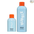 Bubble Skincare Fresh Start Gel Cleanser - Gentle Exfoliating Face Wash for Oily Skin - Formulated with Aloe Vera Juice + Caffeine to Protect and Soothe Complexion (50ml) (Pack of 2)