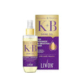 Livon Hair Serum for Men & Women | Sulphate & Paraben free| For All Hair Types | Lightweight & Non Greasy | Organic Onion Repairing Serum Oil | 3.3 Fl. oz (Keratin & Biotin)