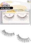 Andrea Lashes Strip Style 45 Black (6 Pack)