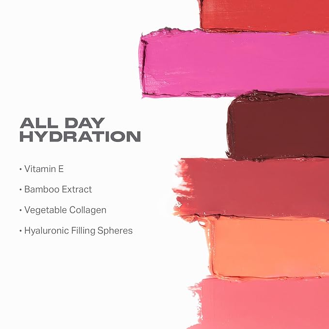 Morphe Huephoric Rush 3-in-1 Silk Cream Blush - Cream-to-Matte Buildable Blush for Cheeks - Primes, Hydrates & Blurs Skin for a Supple-Matte Finish - Addicted (0.28 Ounce)