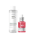 Anua Glass Skin Prep Duo, 10% Niacinamide+4% Tranexamic Acid Serum & Heartleaf 77 Soothing Toner for glow skin, Hyaluronic Acid, Vitamin B12, Calming, Hydrating, pH balance, Korean Skincare Set