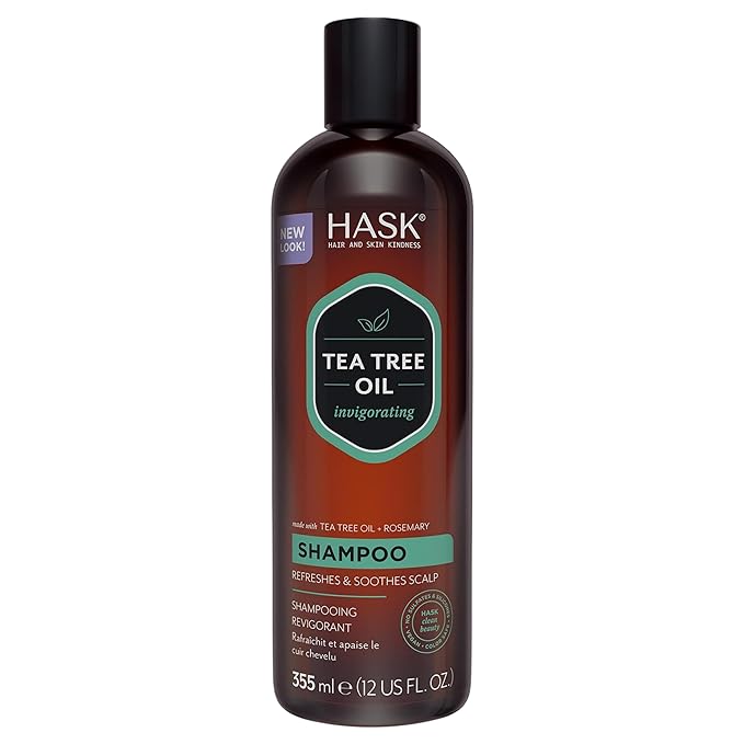 HASK Tea Tree & Rosemary Oil Scalp Care Shampoo - 12 fl oz