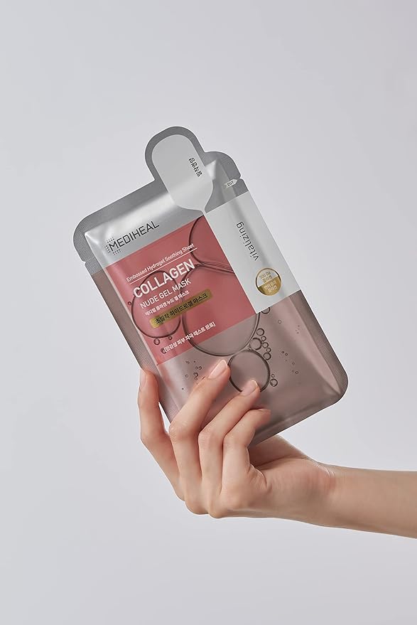 Mediheal Firming Nude Gel Mask 10 Count Lifting Korean Sheet Mask